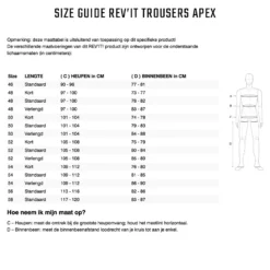 Rev'it Apex Trousers -Dainese Verkoopwinkel revit apex trousers 4