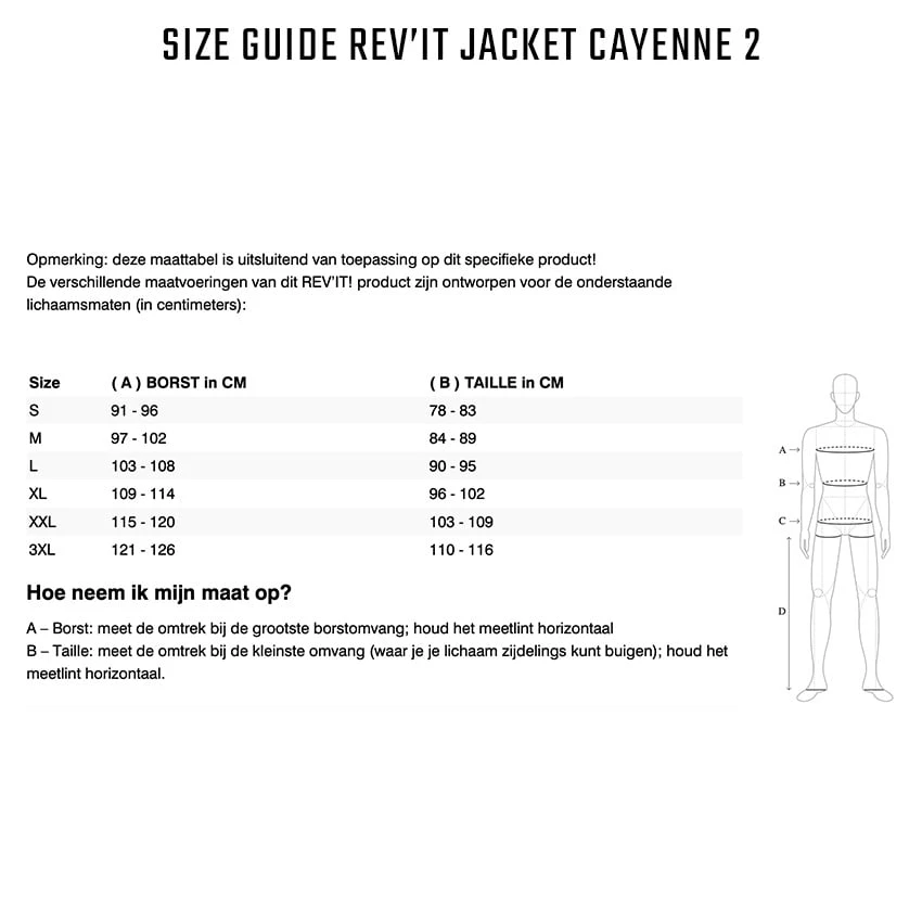Rev'it Cayenne 2 Jacket 5 Rev'it Cayenne 2 Jacket - Afbeelding 5