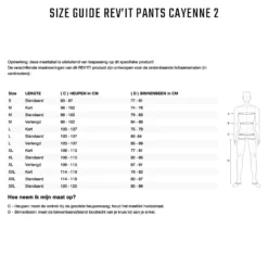 Rev'it Samples Trousers Cayenne 2 -Dainese Verkoopwinkel revit samples trousers cayenne 2 2